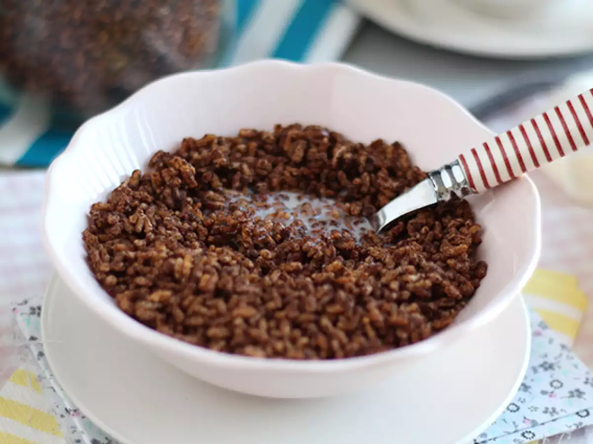 Chokladflingor av puffat ris (Coco Pops) - foto 2