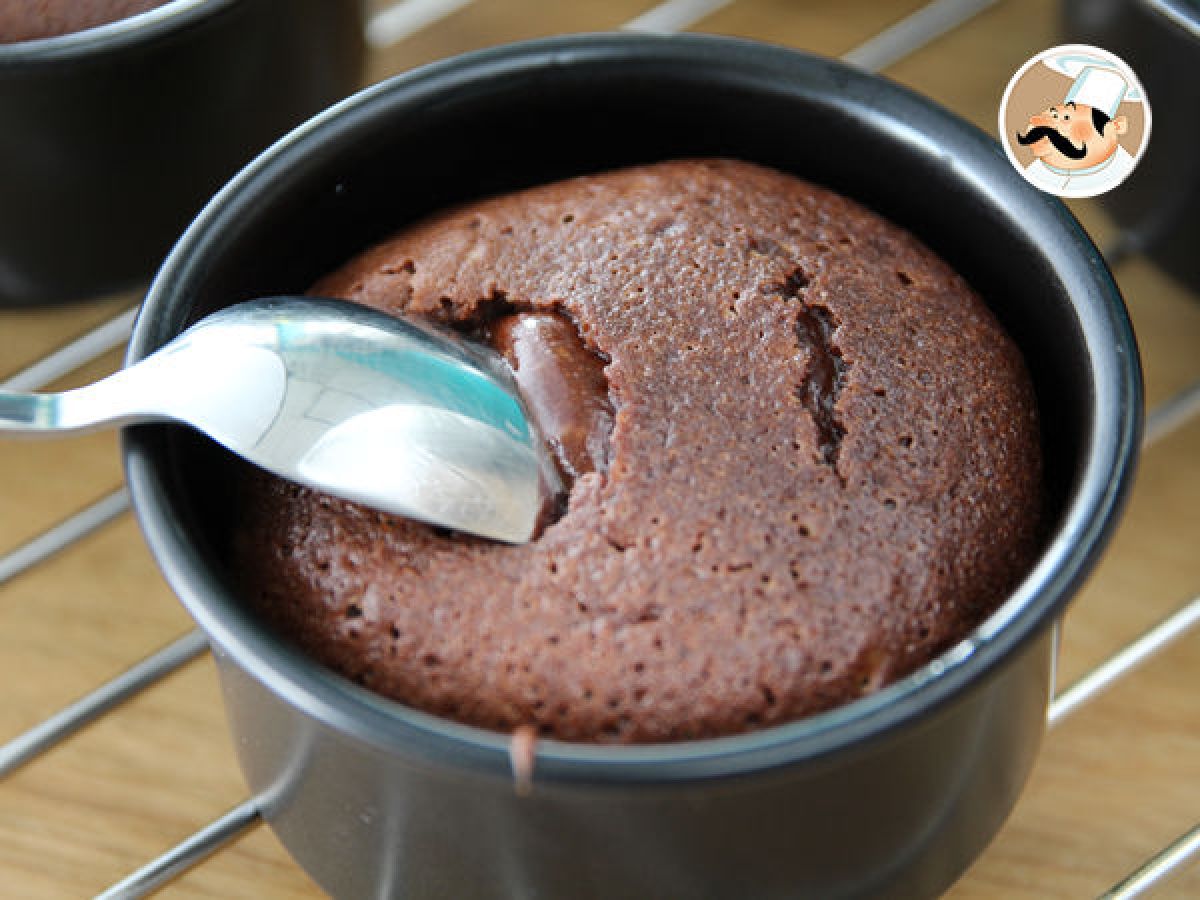 Chokladfondant med ultra rinnande kärna steg för steg - foto 3