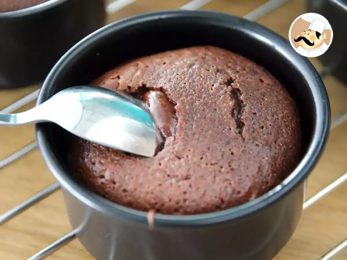 Chokladfondant med ultra rinnande kärna steg för steg - foto 3
