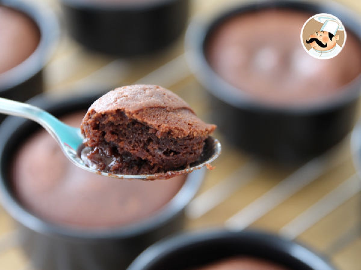 Chokladfondant med ultra rinnande kärna steg för steg - foto 4