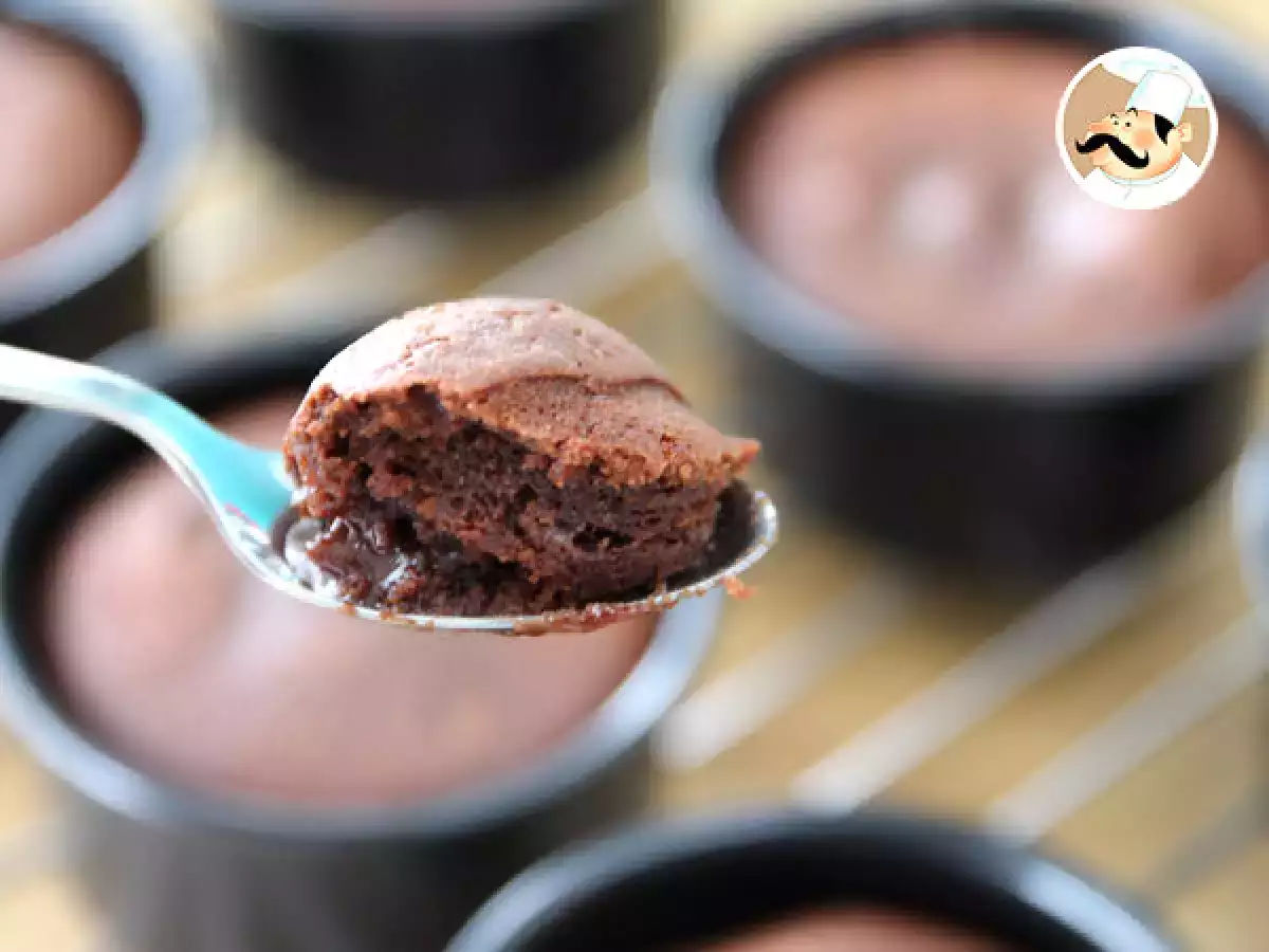 Chokladfondant med ultra rinnande kärna steg för steg - foto 4