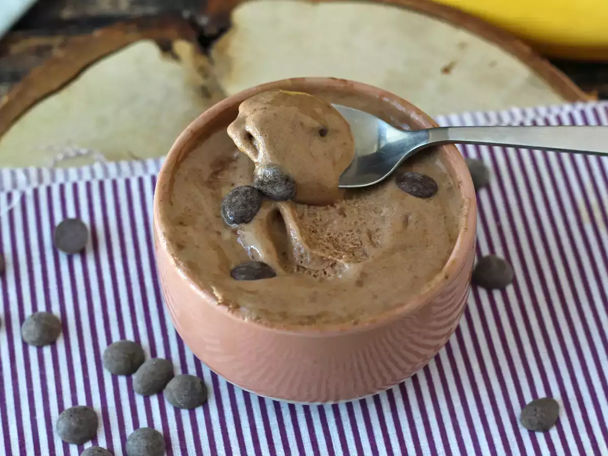 Chokladglass med superprotein från vassle, klar på 5 minuter! - foto 3