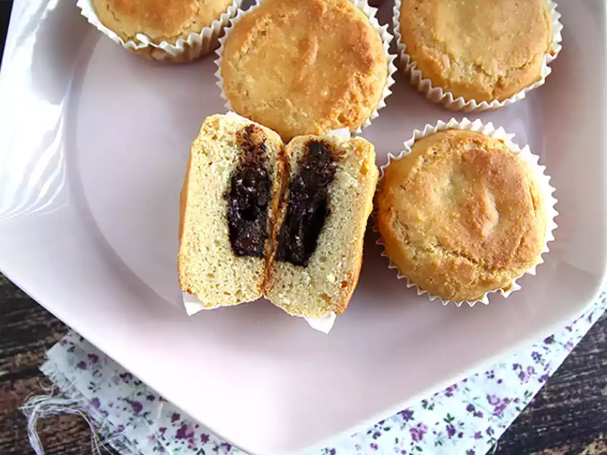 Chokladhjärtmuffins - Veganska och glutenfria - foto 2