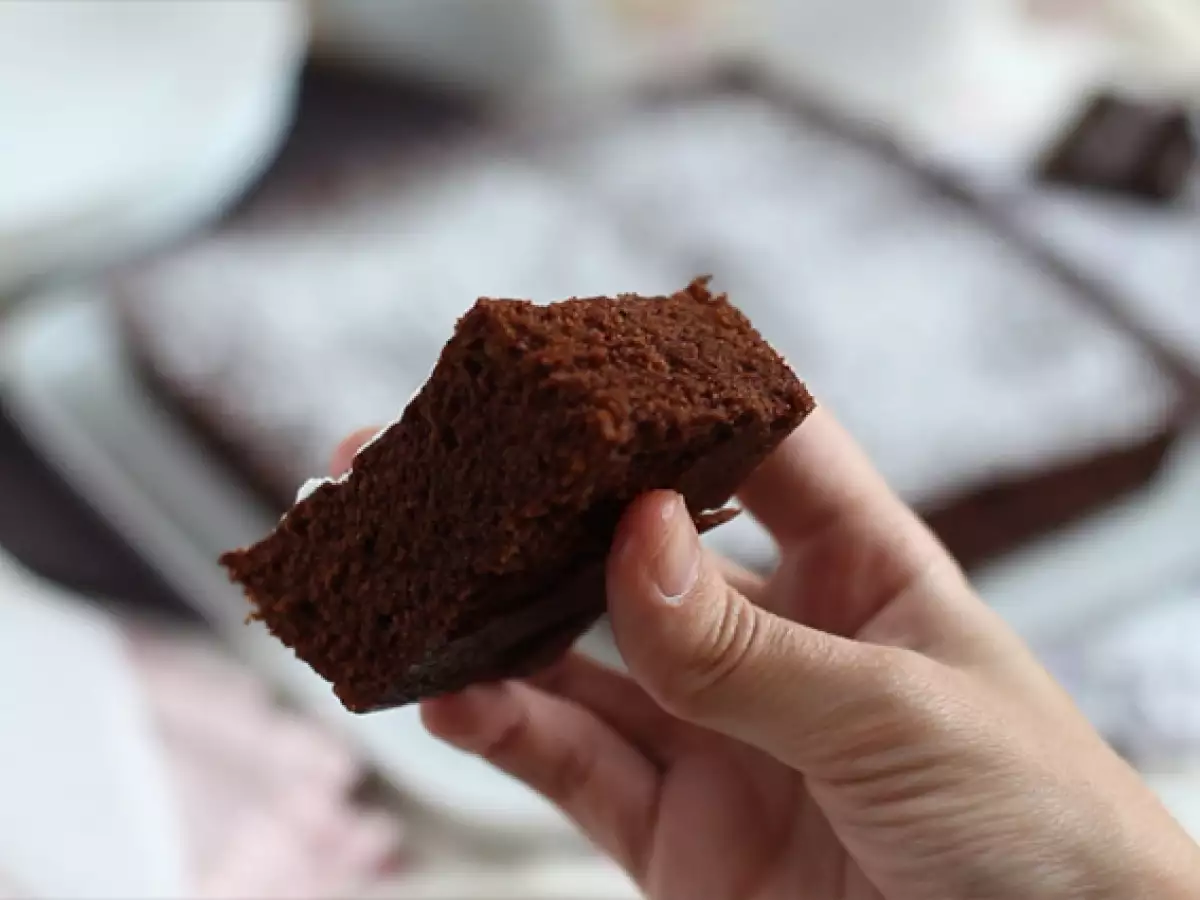Chokladkaka i mikron på 5 minuter - foto 3