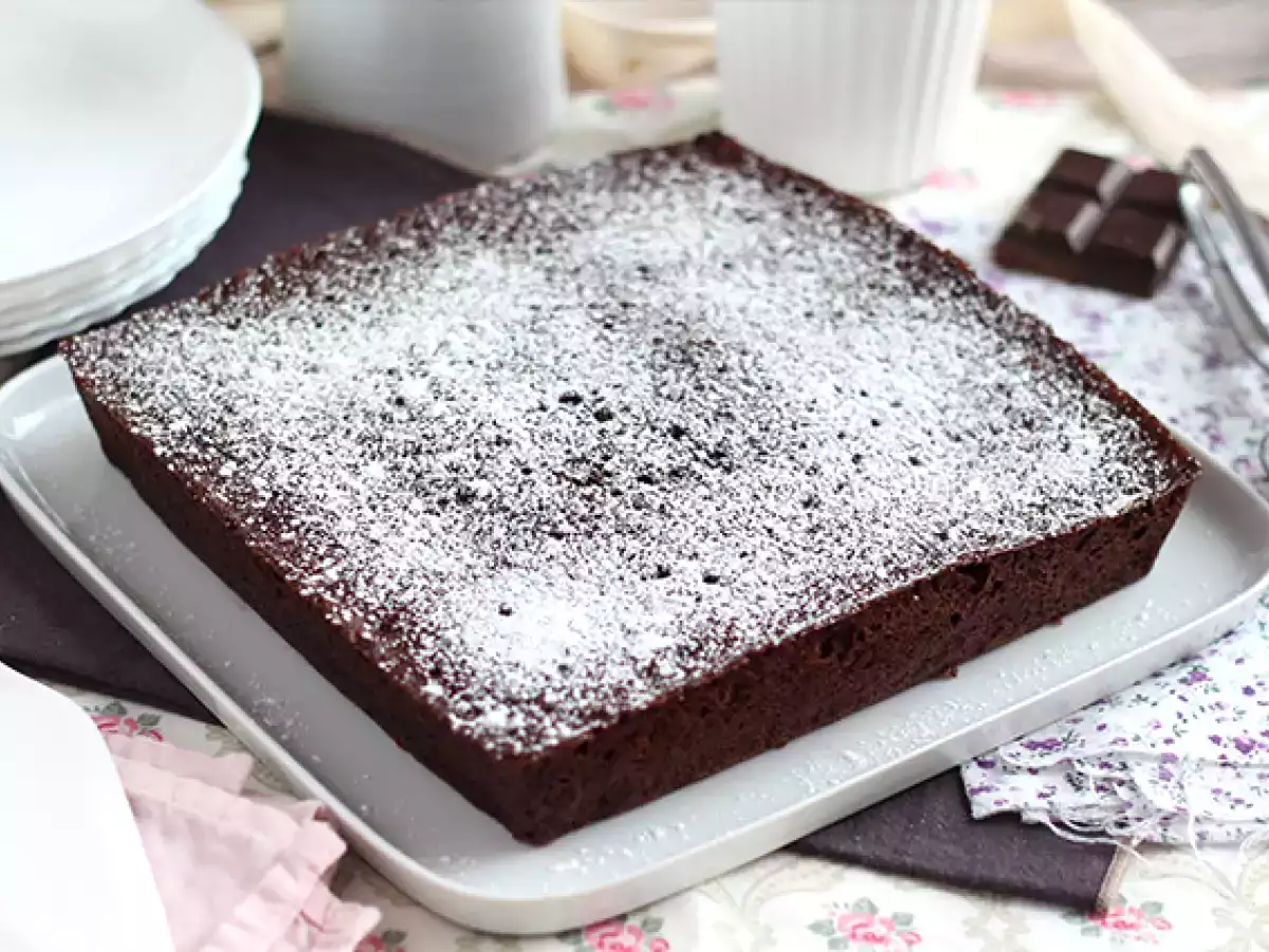 Chokladkaka i mikrovågsugnen på 5 minuter. - foto 5