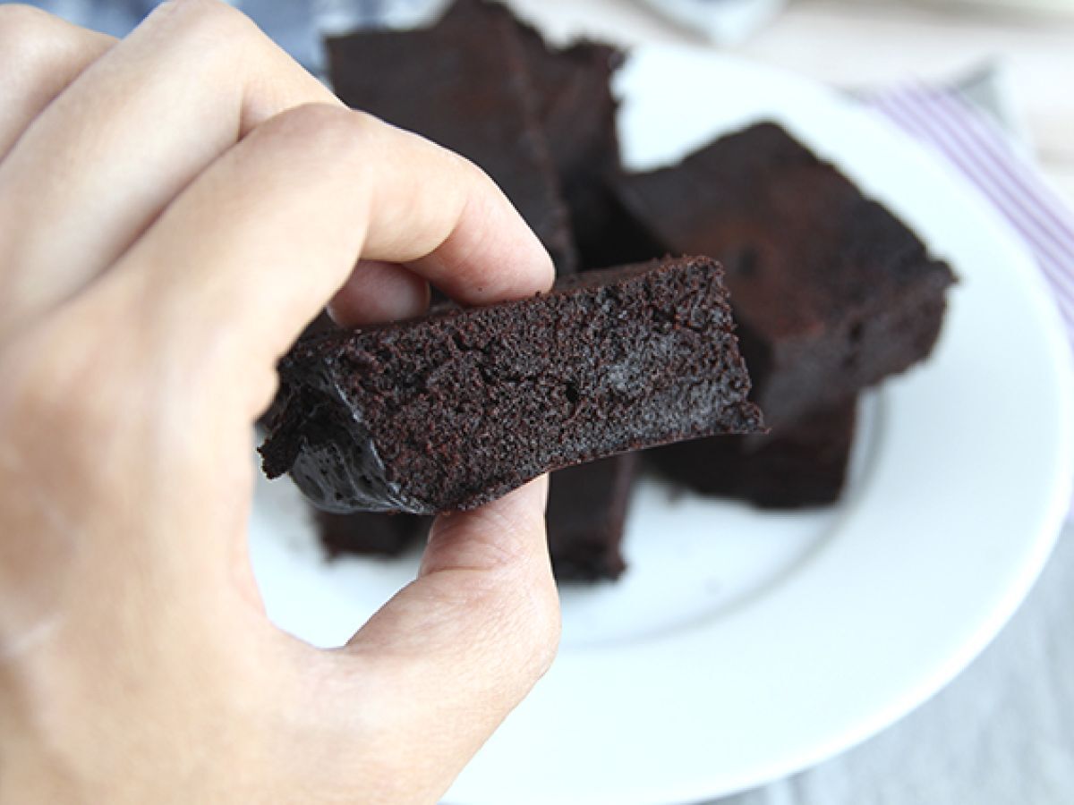 Chokladkaka utan ägg, utan bakning, utan laktos - foto 2