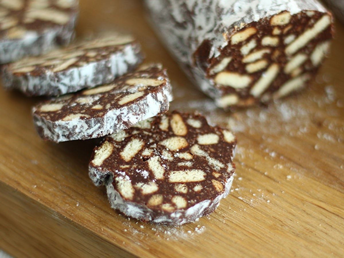 Chokladkorv med choklad - foto 2
