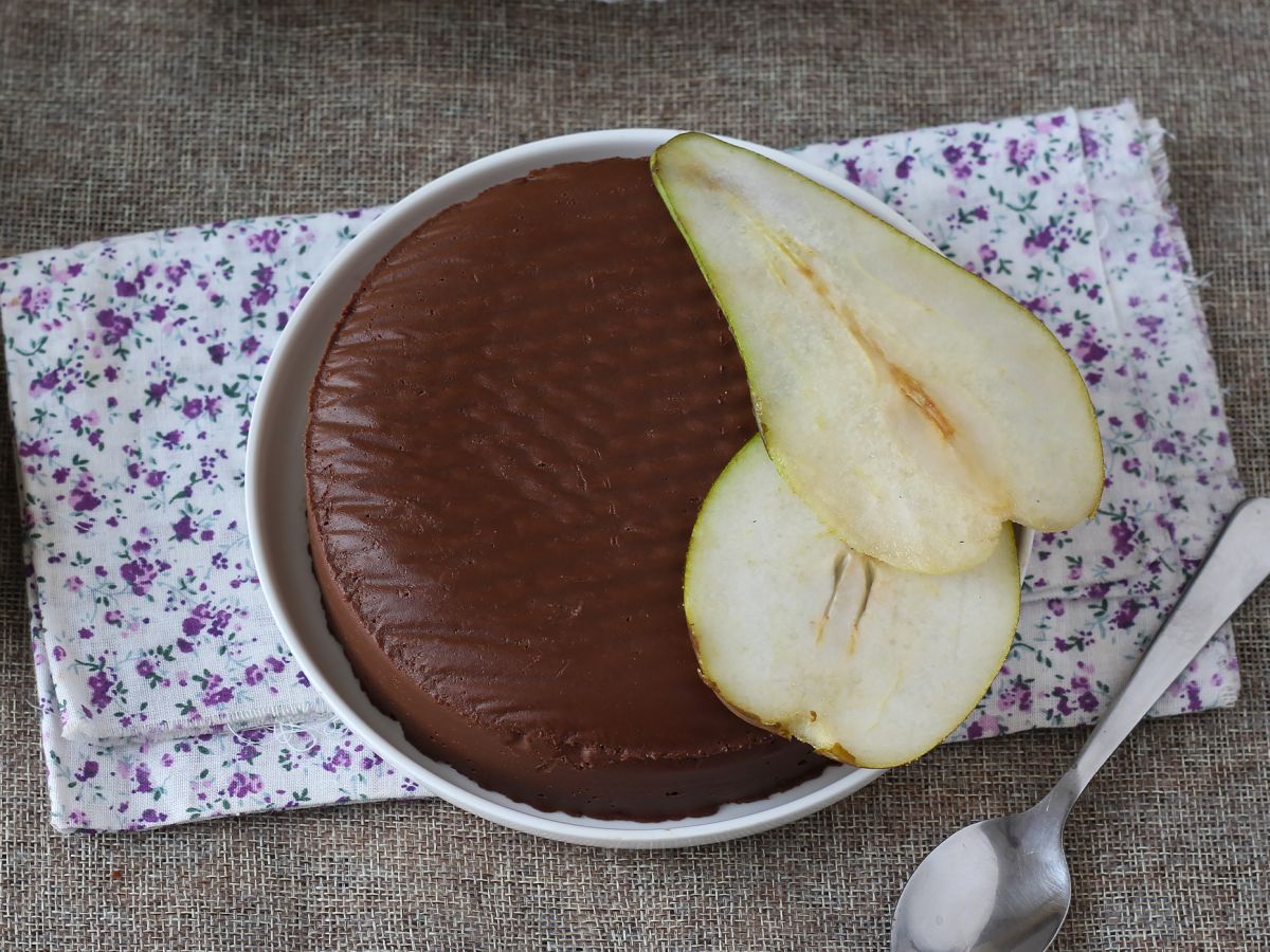 Chokladpäronfudge, en superenkel dessert att göra med bara 2 ingredienser! - foto 6