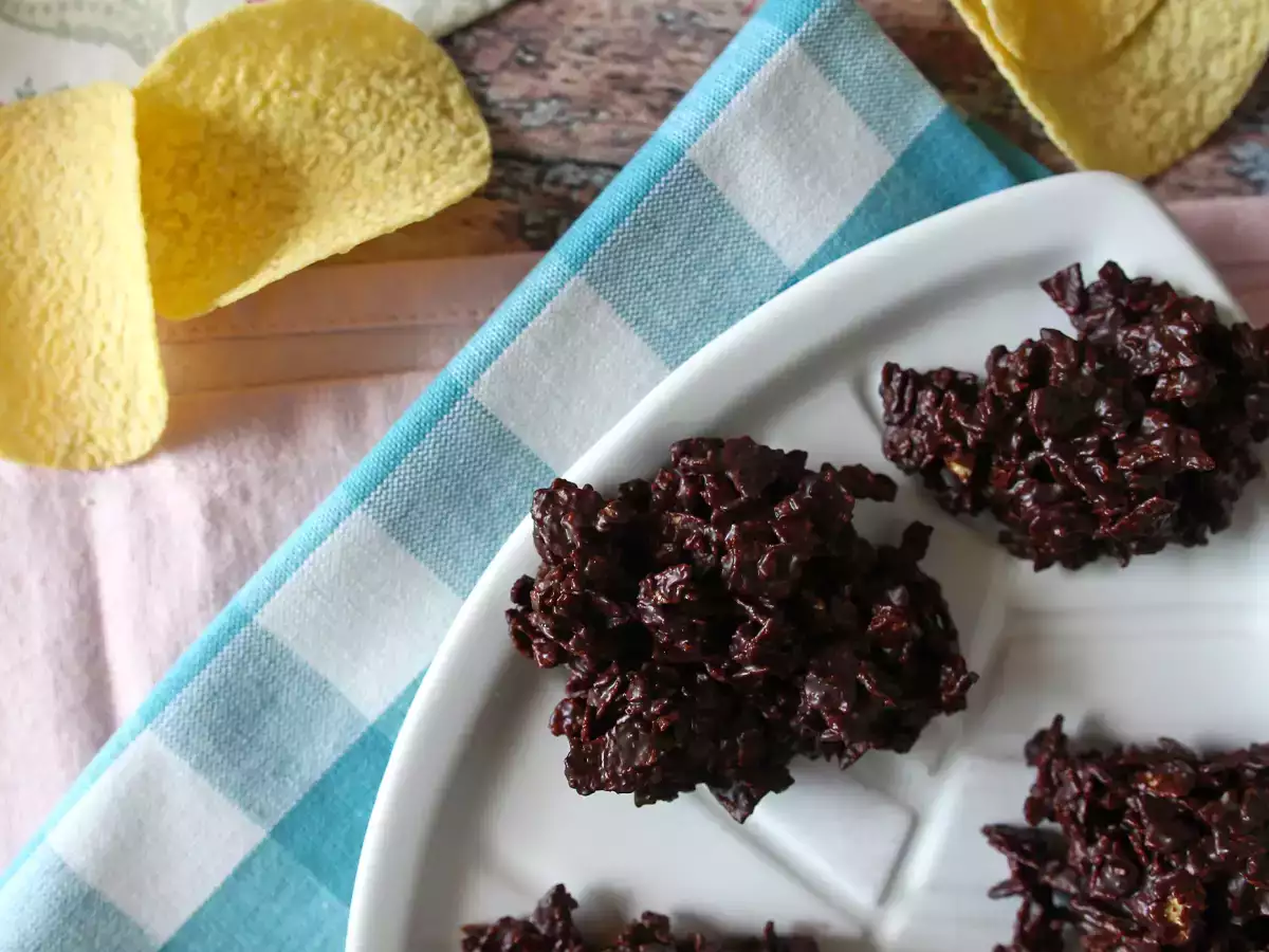 Chokladpraliner i sandrosor - foto 6