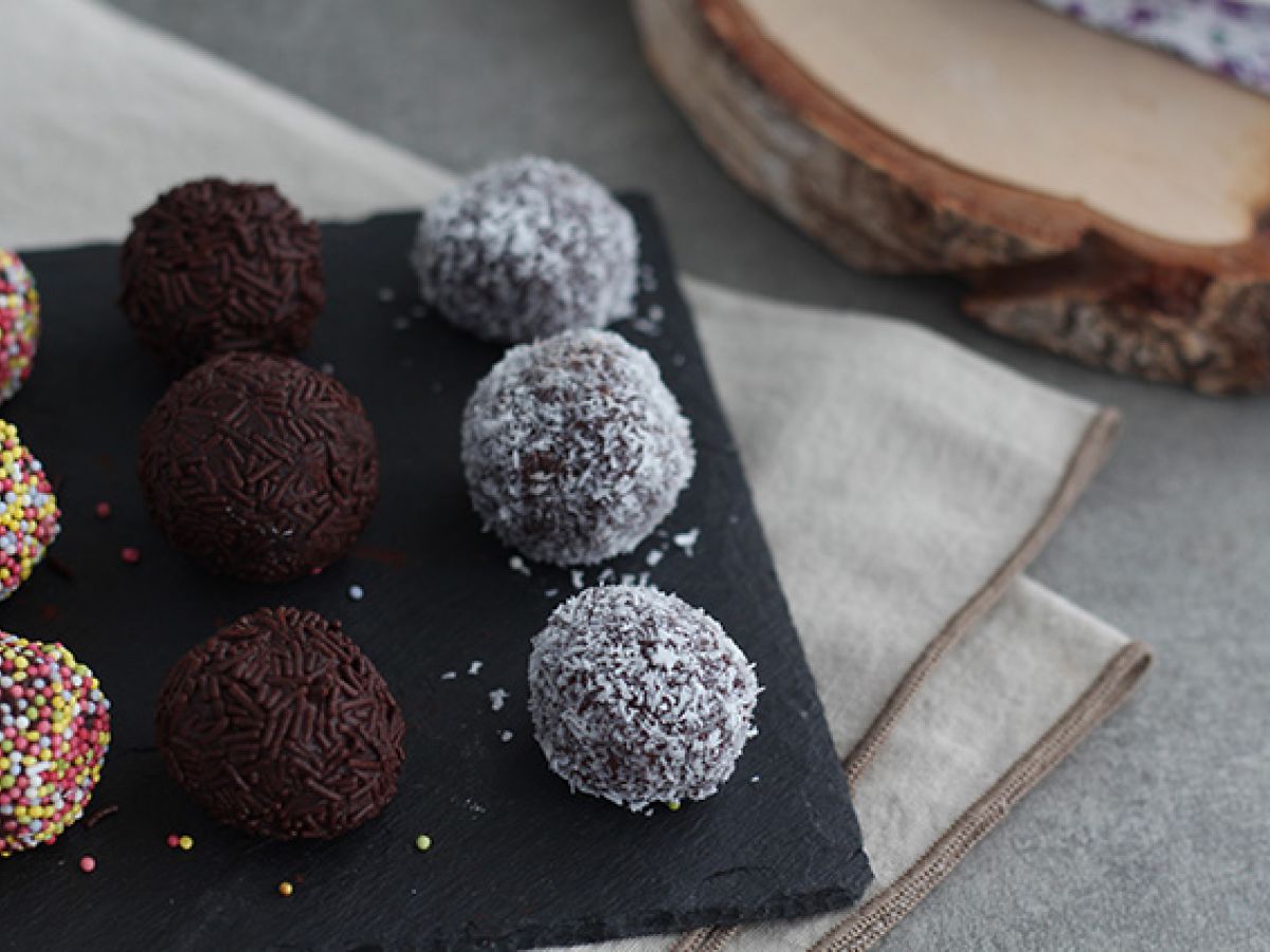 Chokladtryfflar med överdrag - foto 2