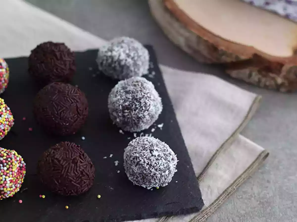 Chokladtryfflar med överdrag - foto 2