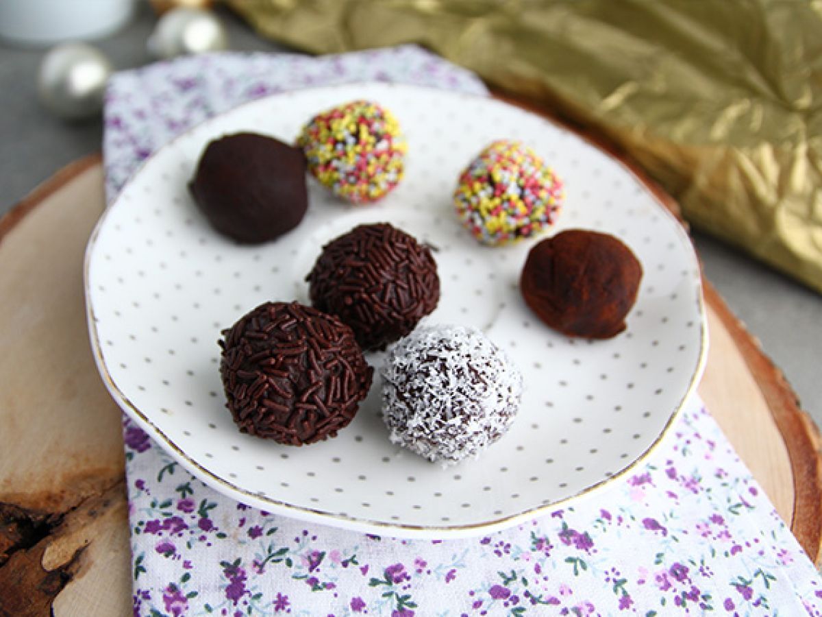 Chokladtryfflar med överdrag - foto 4