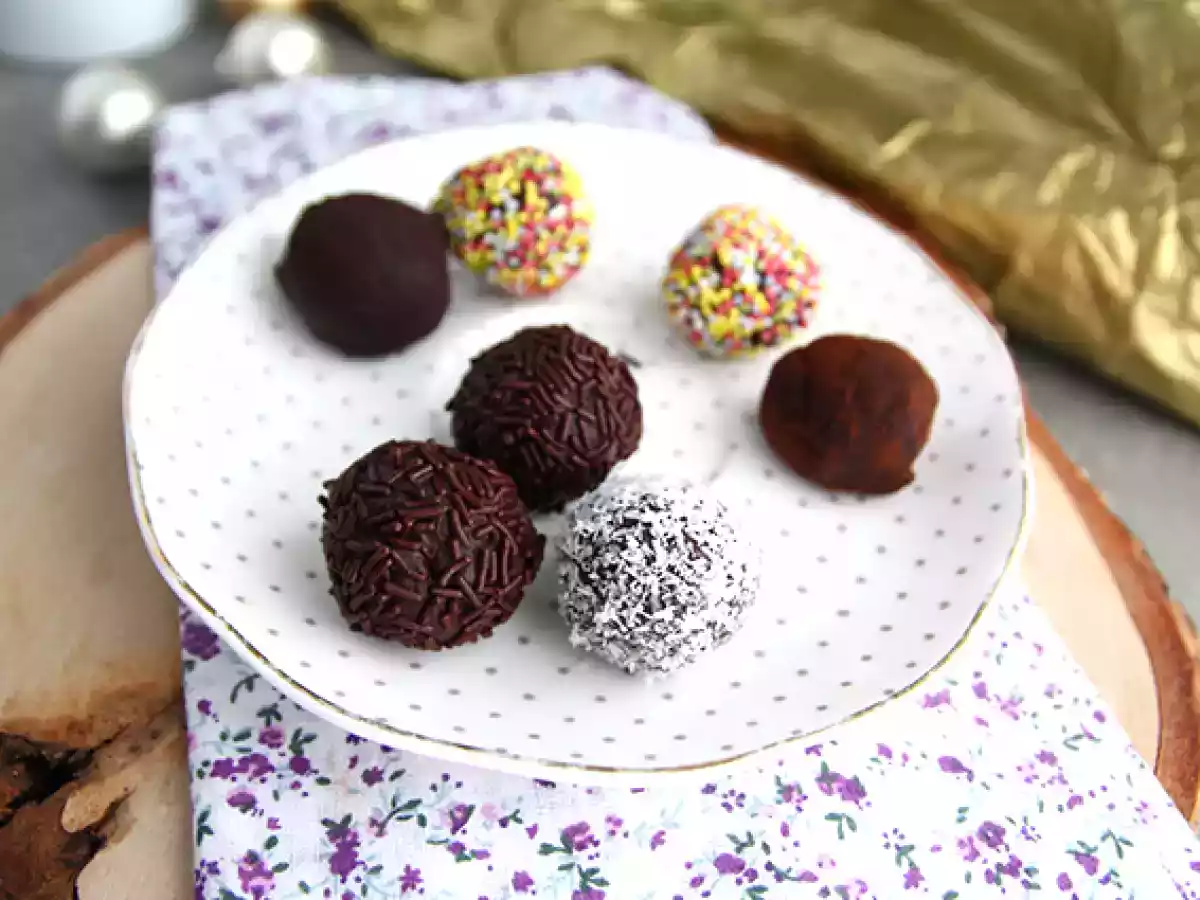 Chokladtryfflar med överdrag - foto 4