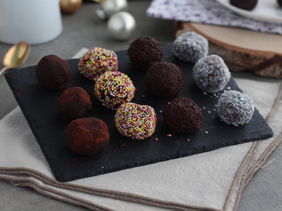 Chokladtryfflar med överdrag - foto 5