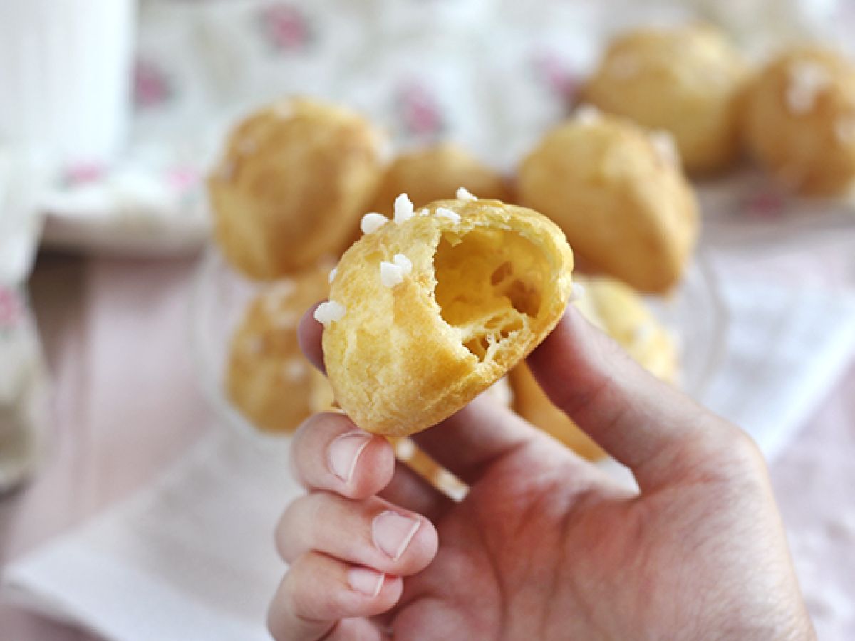 Chouquettes, choux med pärlsocker - foto 2
