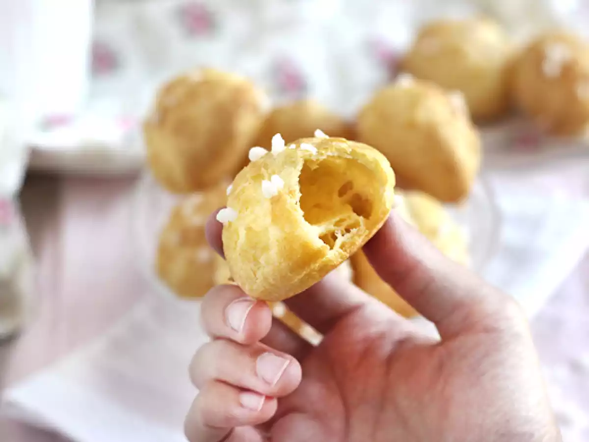 Chouquettes, choux med pärlsocker - foto 2