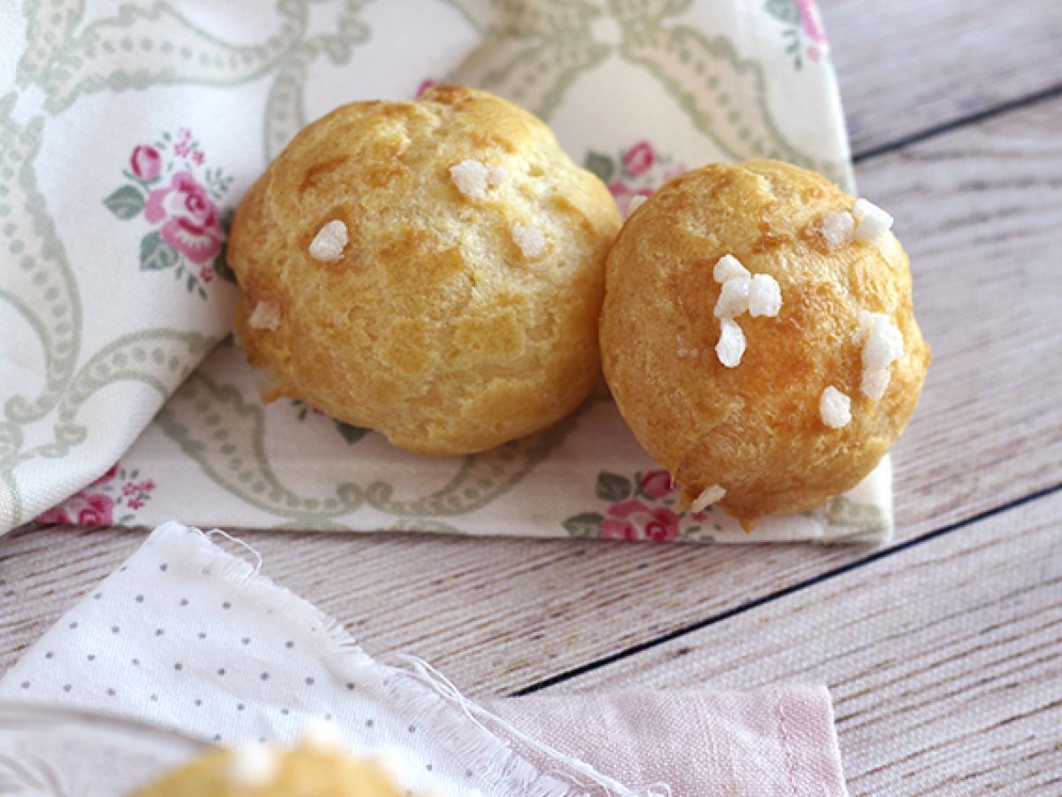 Chouquettes, choux med pärlsocker - foto 3