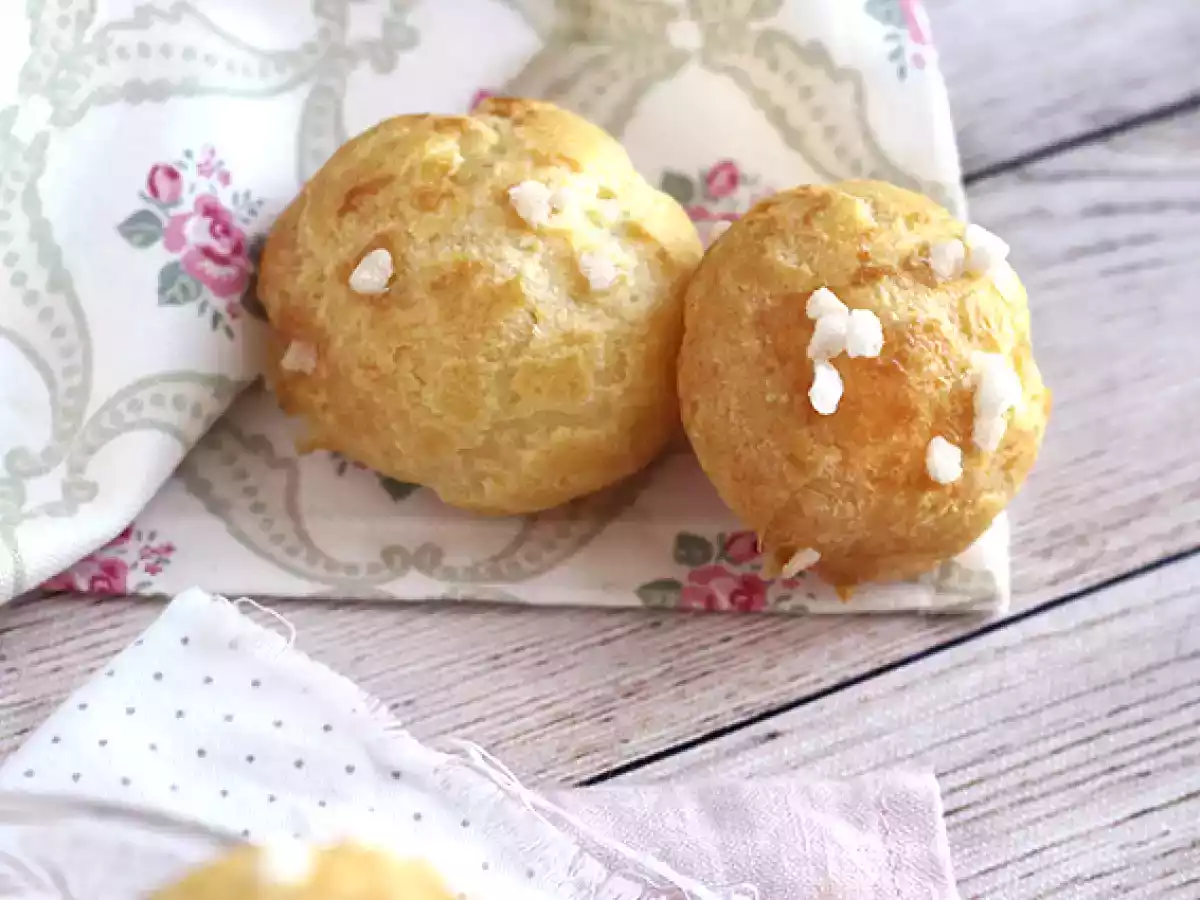 Chouquettes, choux med pärlsocker - foto 3