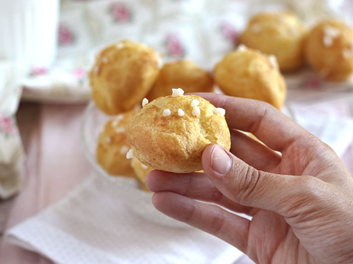 Chouquettes, choux med pärlsocker - foto 4