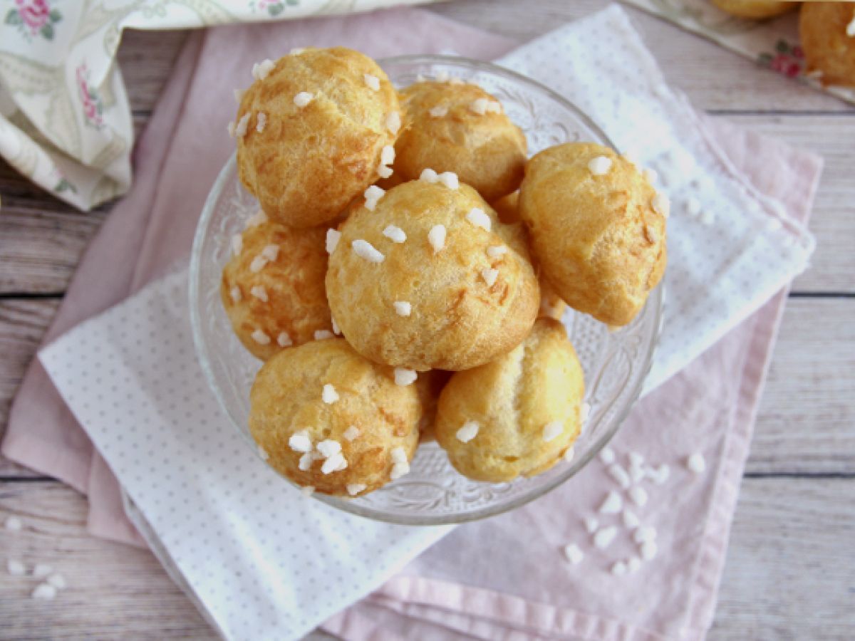 Chouquettes, choux med pärlsocker - foto 5