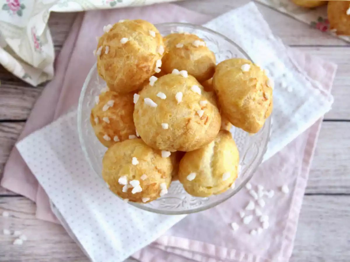 Chouquettes, choux med pärlsocker - foto 5