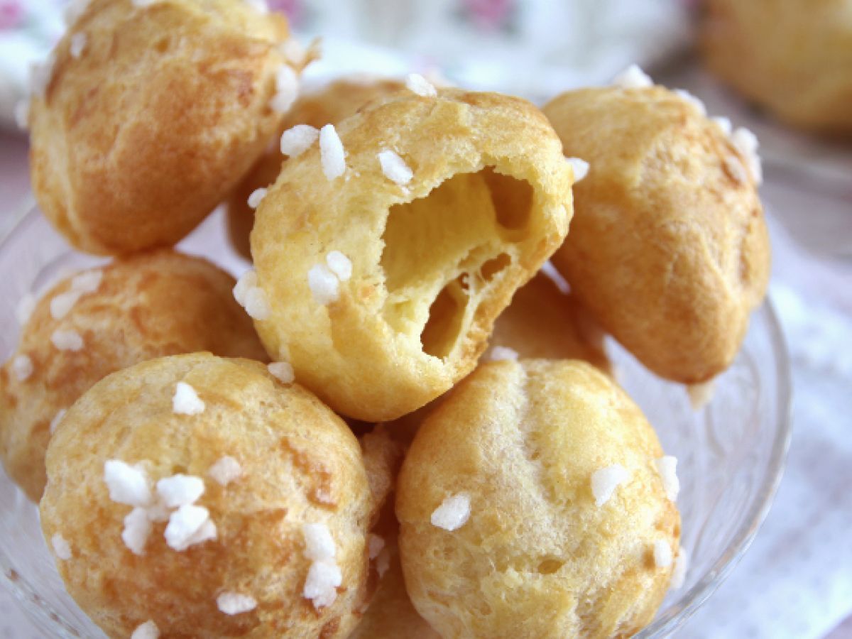 Chouquettes, choux med pärlsocker - foto 6