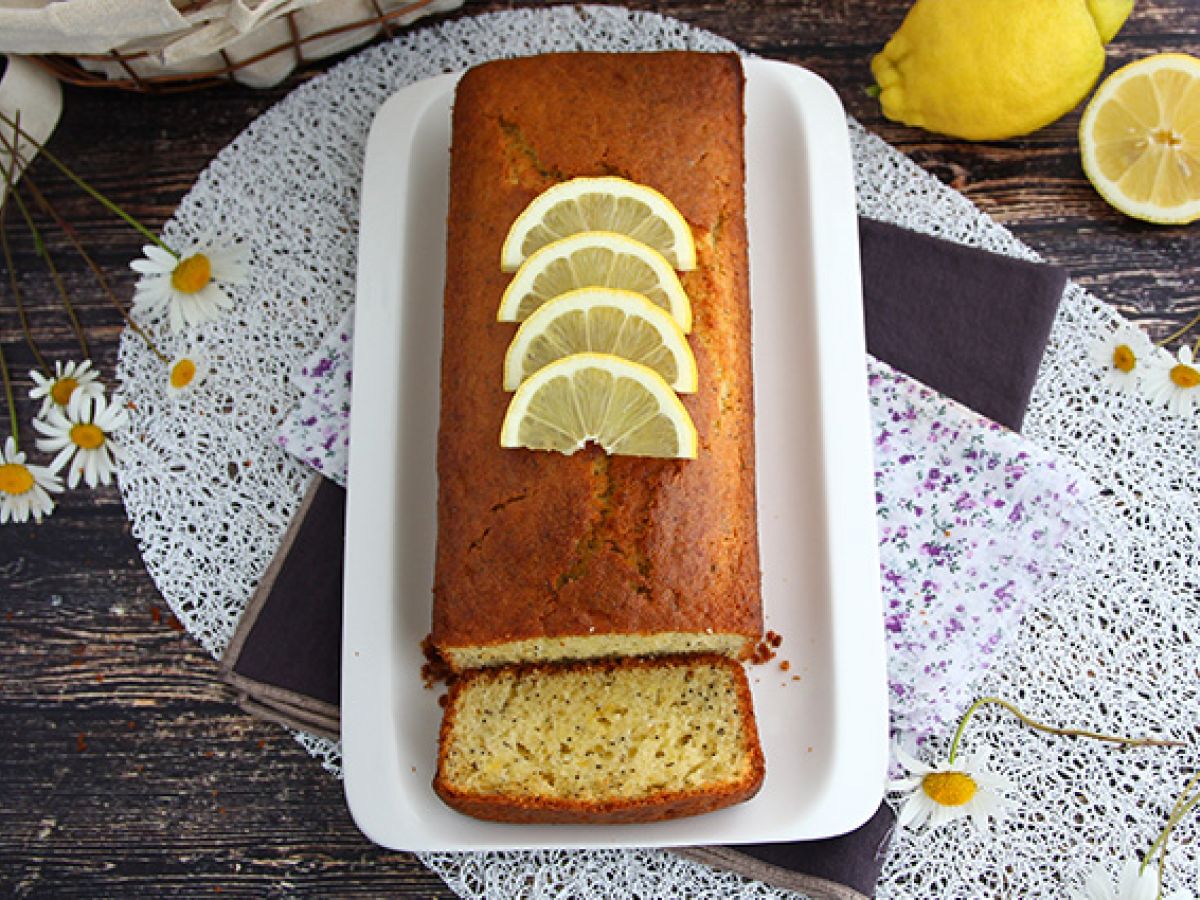 Citron- och vallmokaka - foto 2
