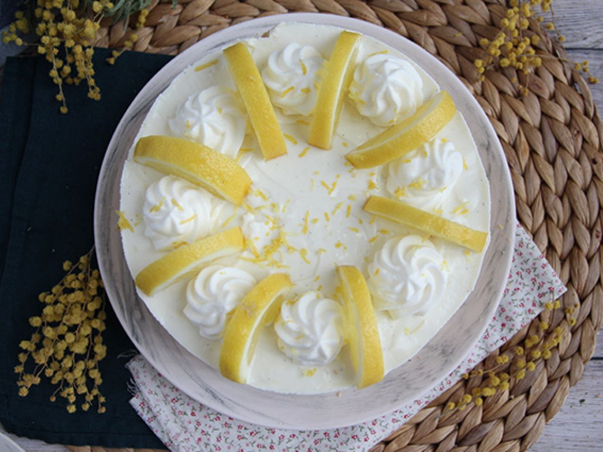 Citroncheesecake utan bakning - foto 2