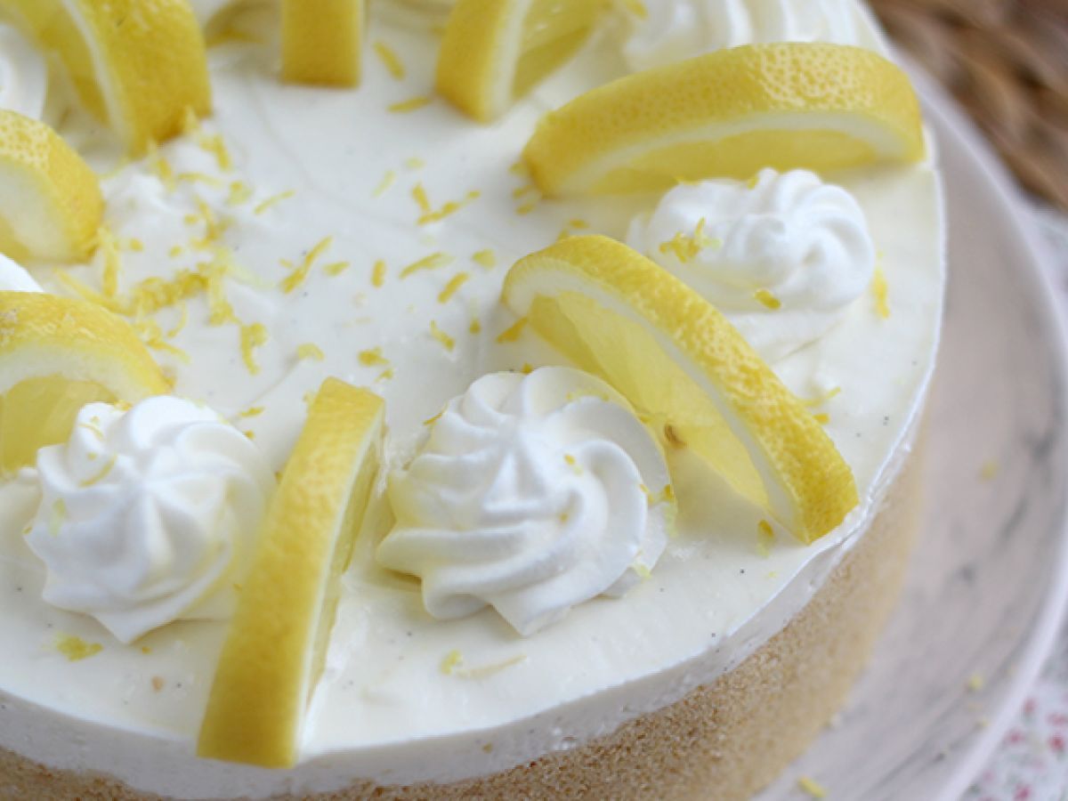 Citroncheesecake utan bakning - foto 3