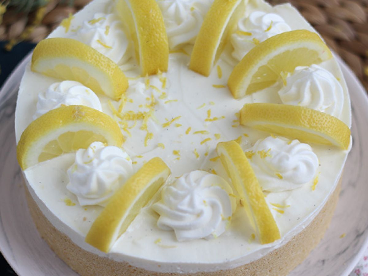 Citroncheesecake utan bakning - foto 4