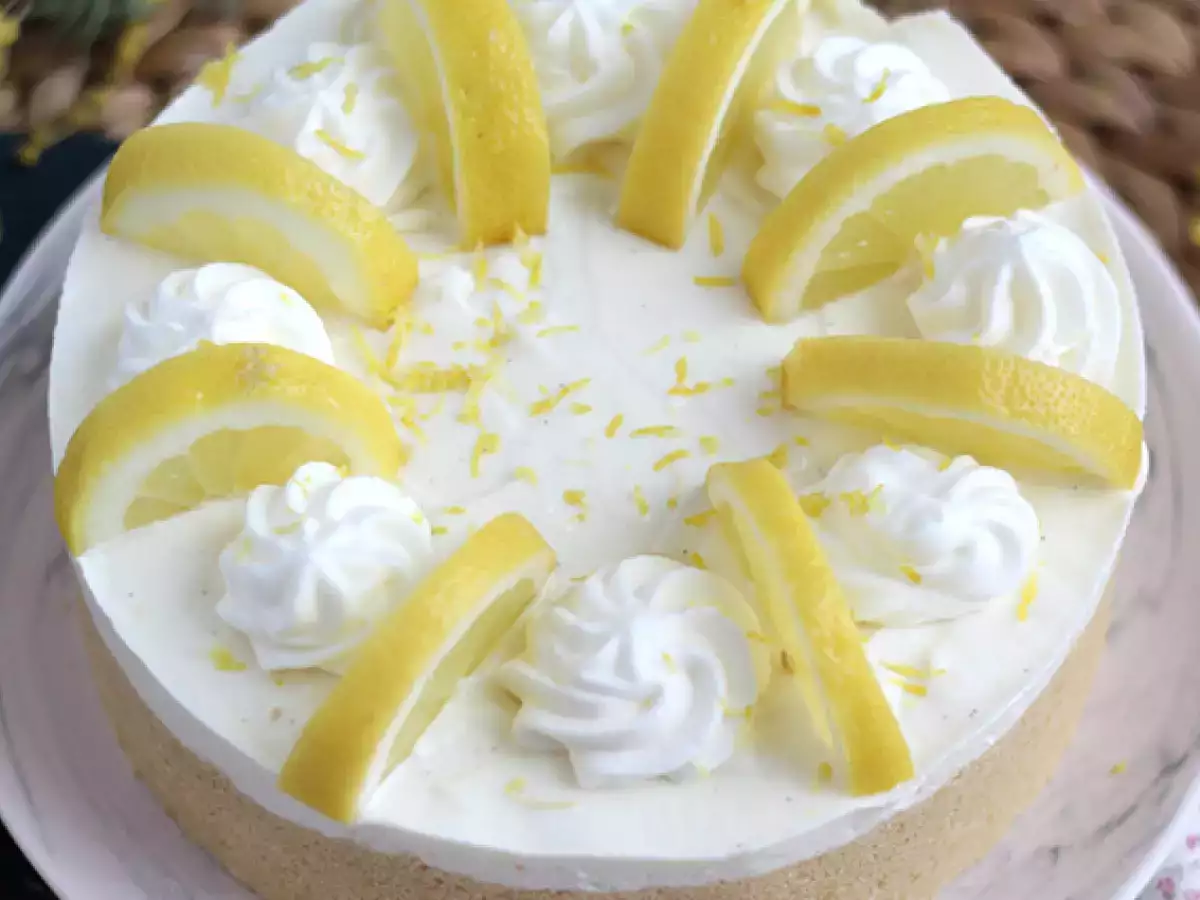 Citroncheesecake utan bakning - foto 4