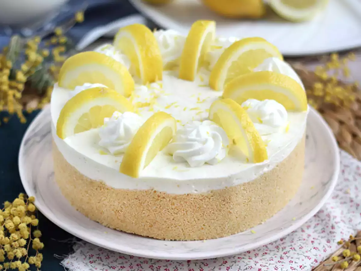 Citroncheesecake utan bakning - foto 5