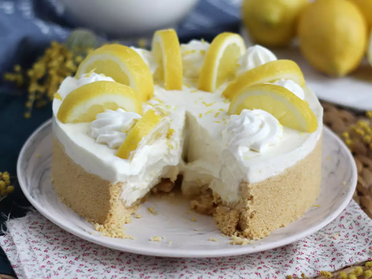 Citroncheesecake utan bakning - foto 7