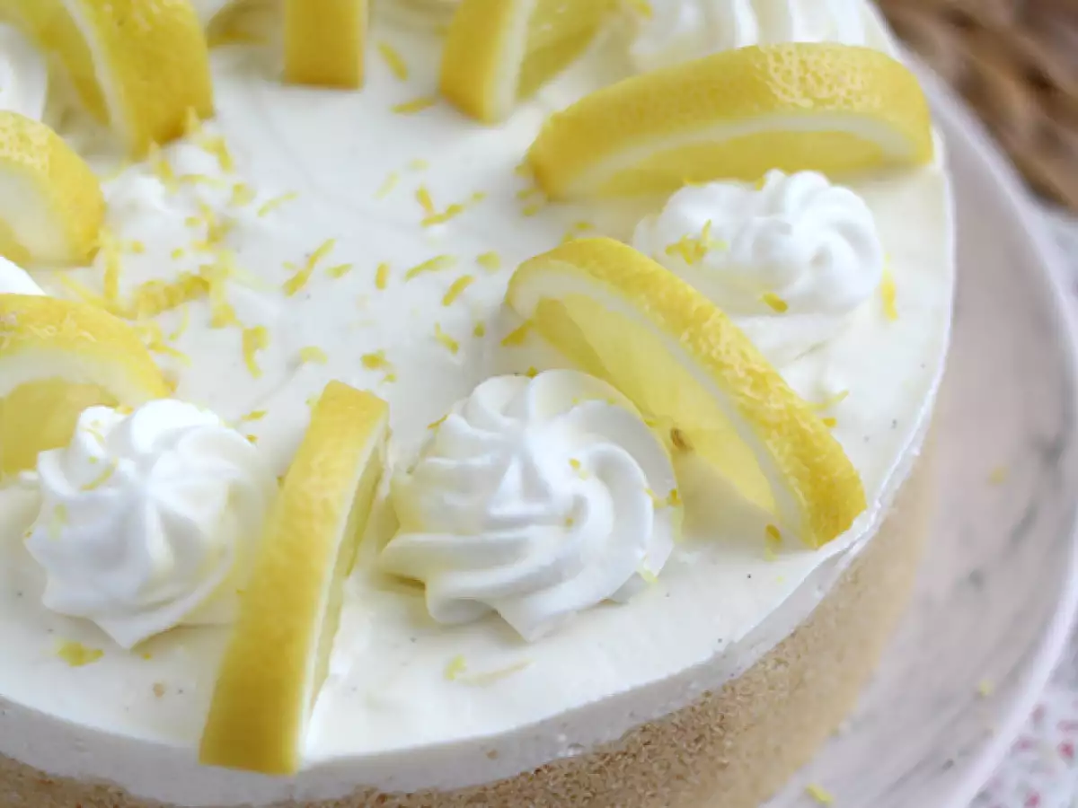 Citroncheesecake utan ugn - foto 3