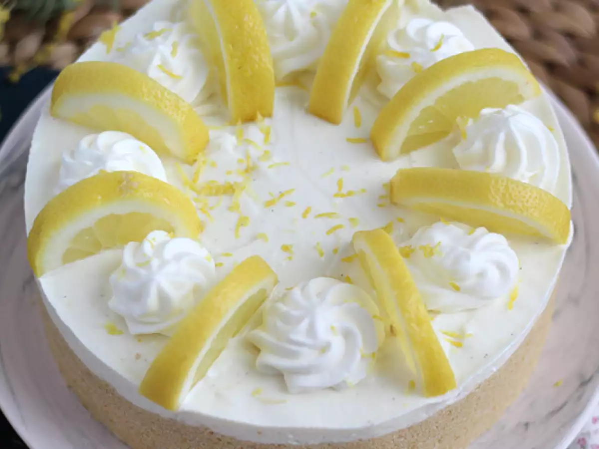 Citroncheesecake utan ugn - foto 4