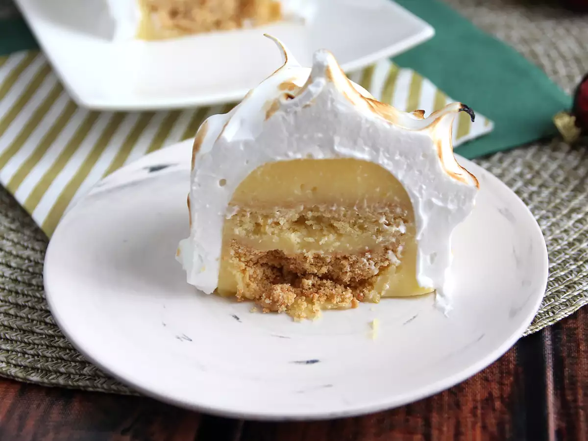 Citronmarängstubbe – bûche med smak av citronmarängpaj - foto 3