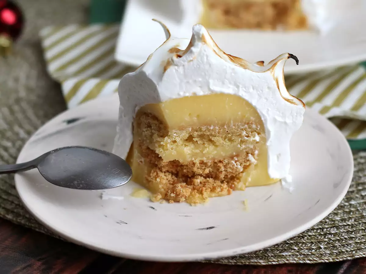 Citronmarängstubbe – bûche med smak av citronmarängpaj - foto 5