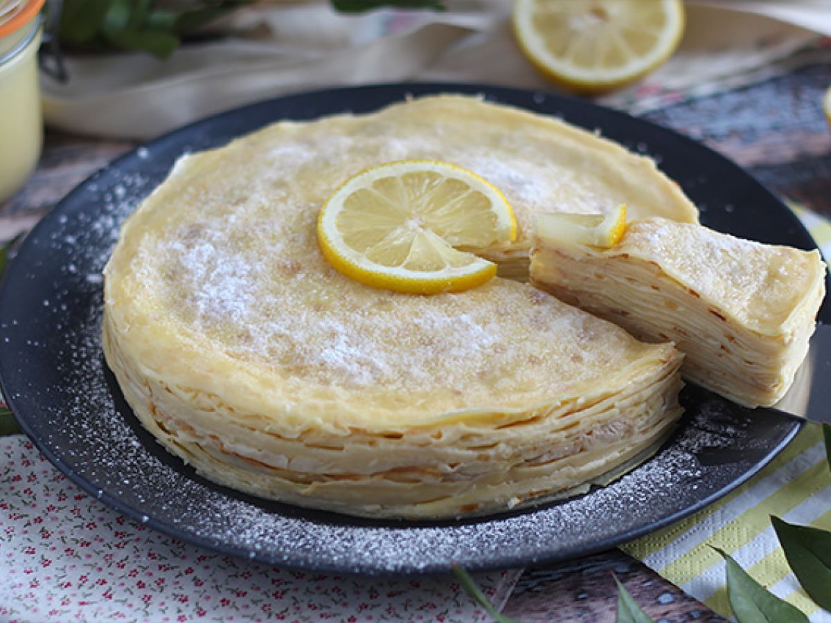 Citronpannkakstårta - foto 3
