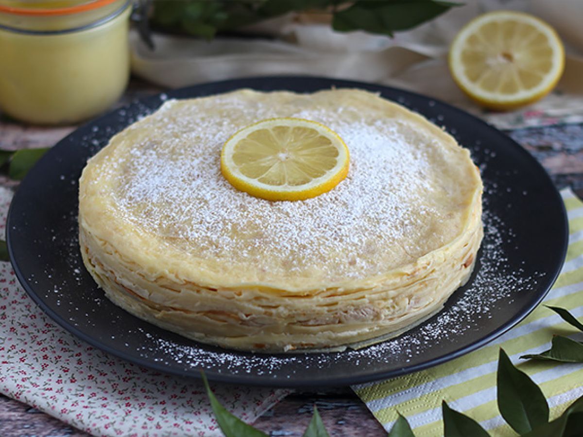 Citronpannkakstårta - foto 4