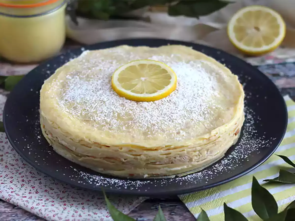 Citronpannkakstårta - foto 4