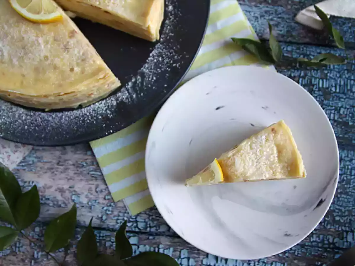 Citronpannkakstårta - foto 5