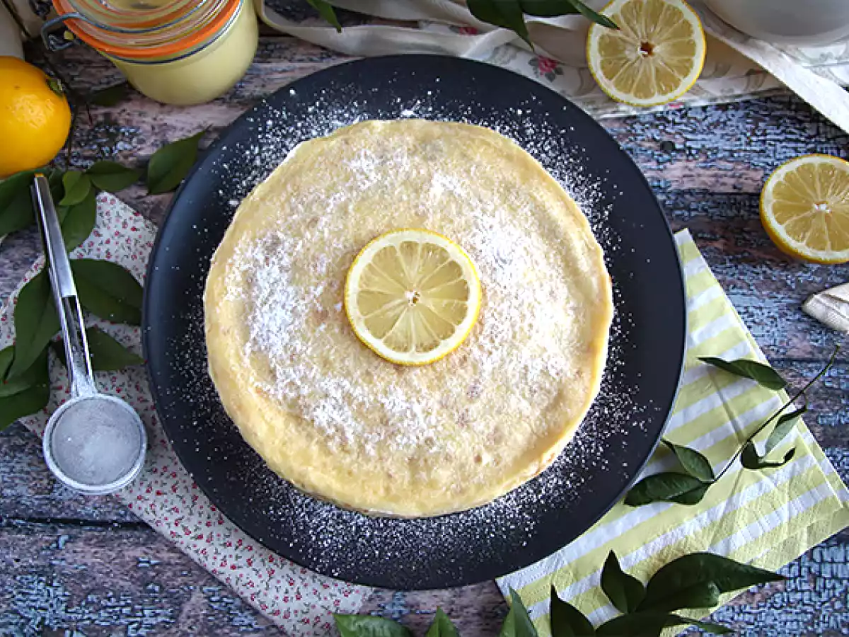 Citronpannkakstårta - foto 6
