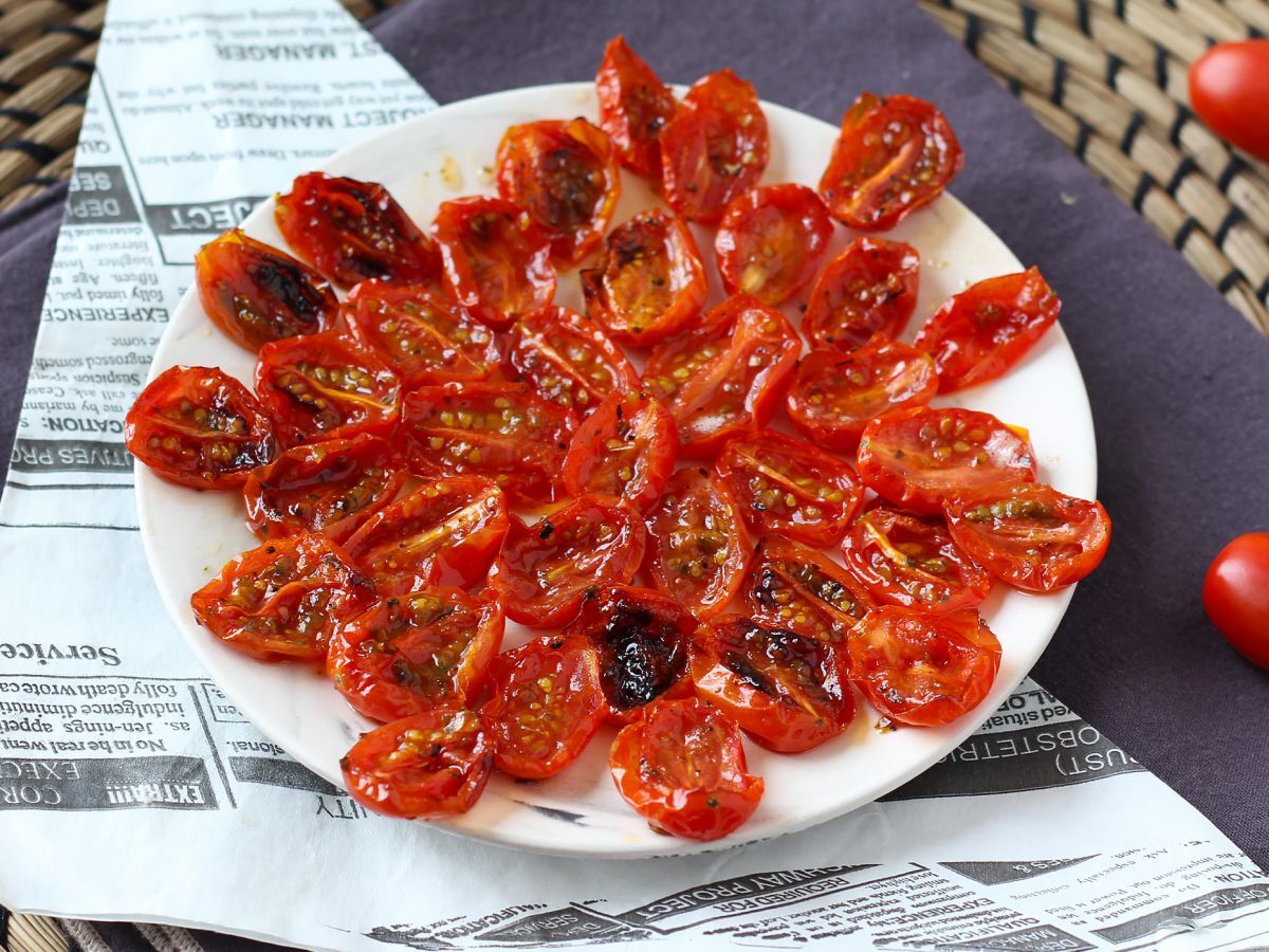 Confiterade tomater i luftfryser - foto 3