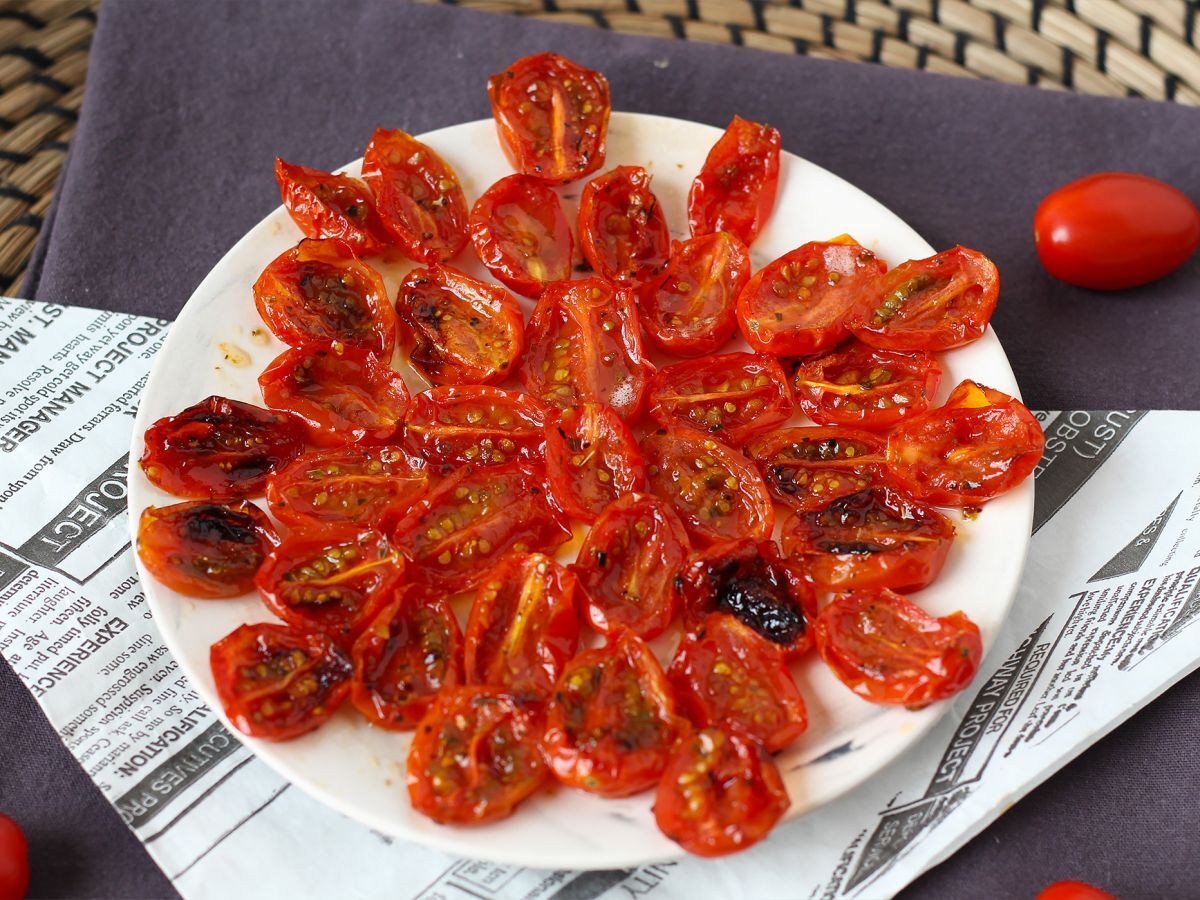 Confiterade tomater i luftfryser - foto 4