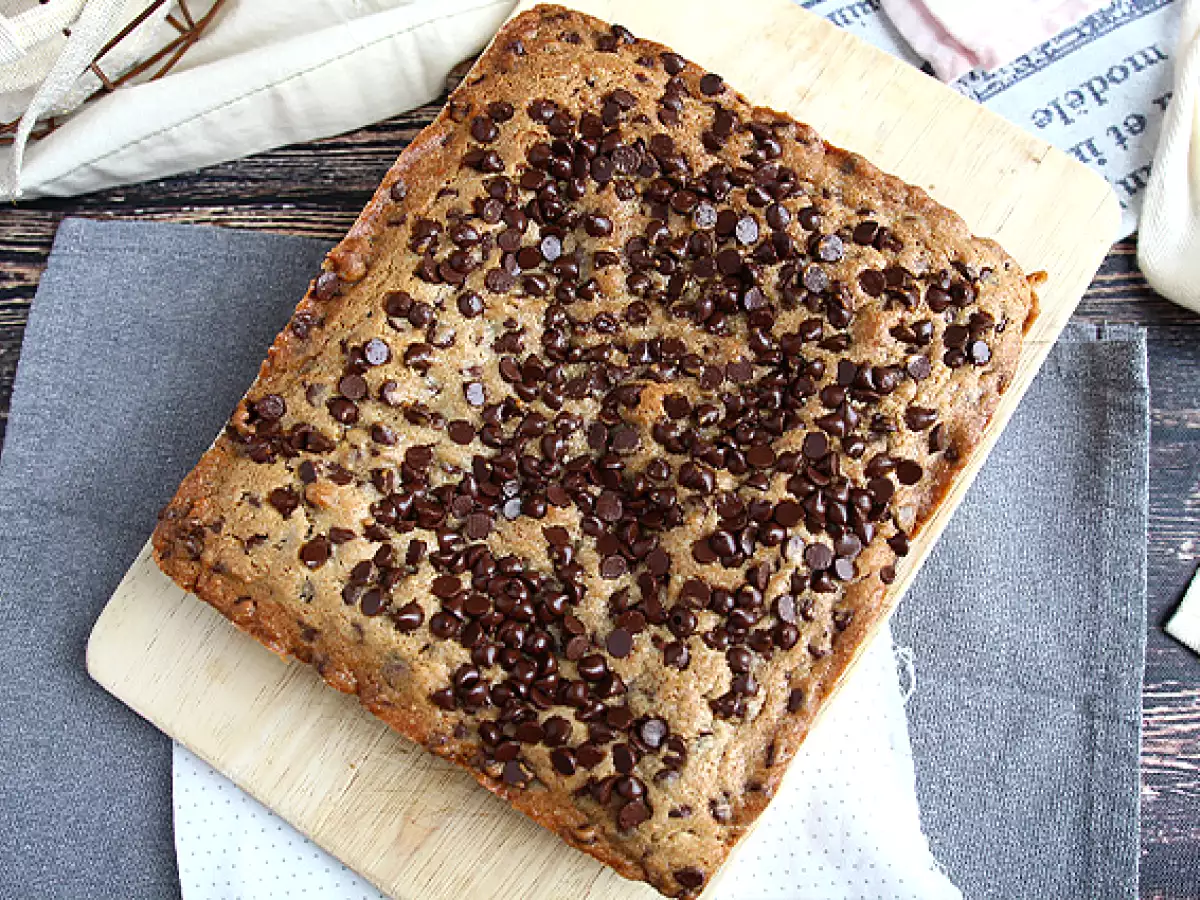 Cookiekaka med chokladbitar - foto 2