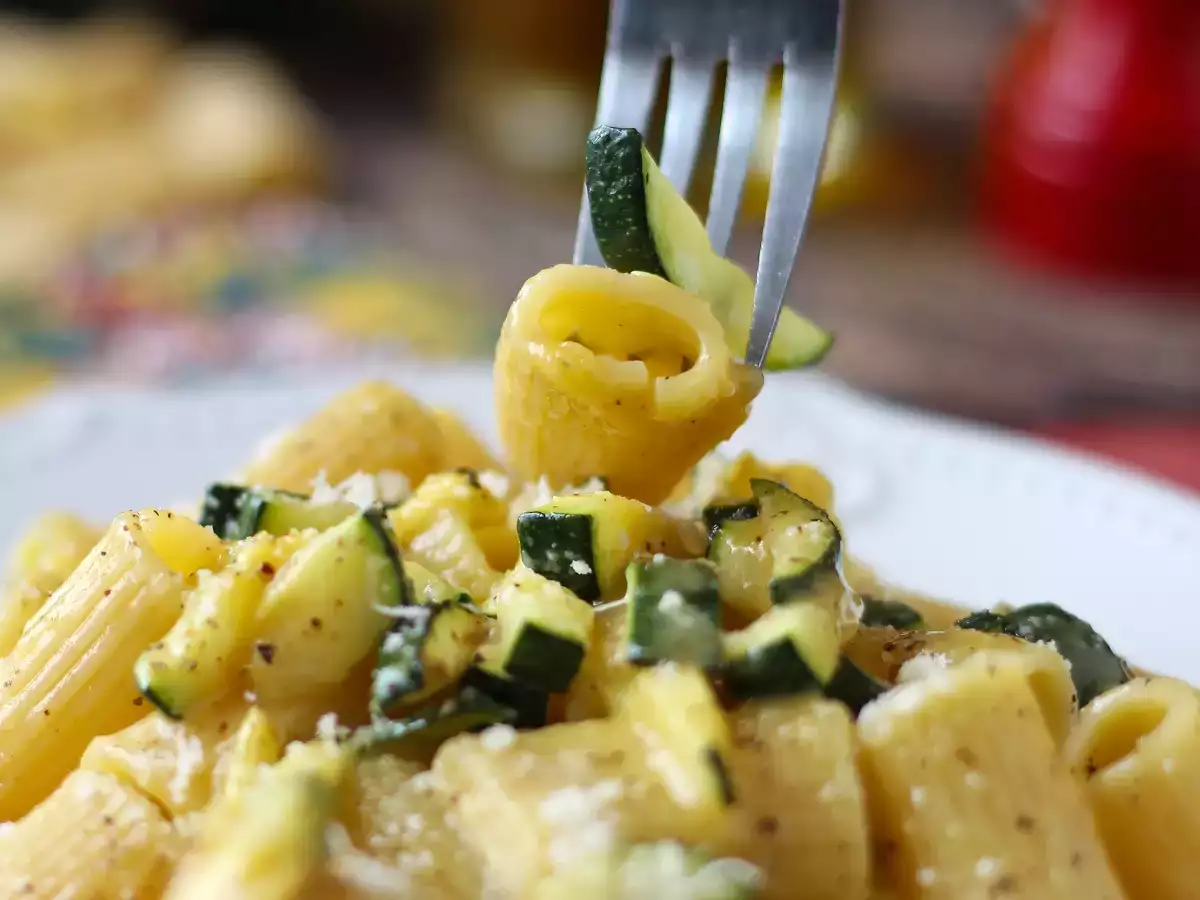 Courgette Carbonara: det vegetariska receptet som är lätt att göra - foto 4