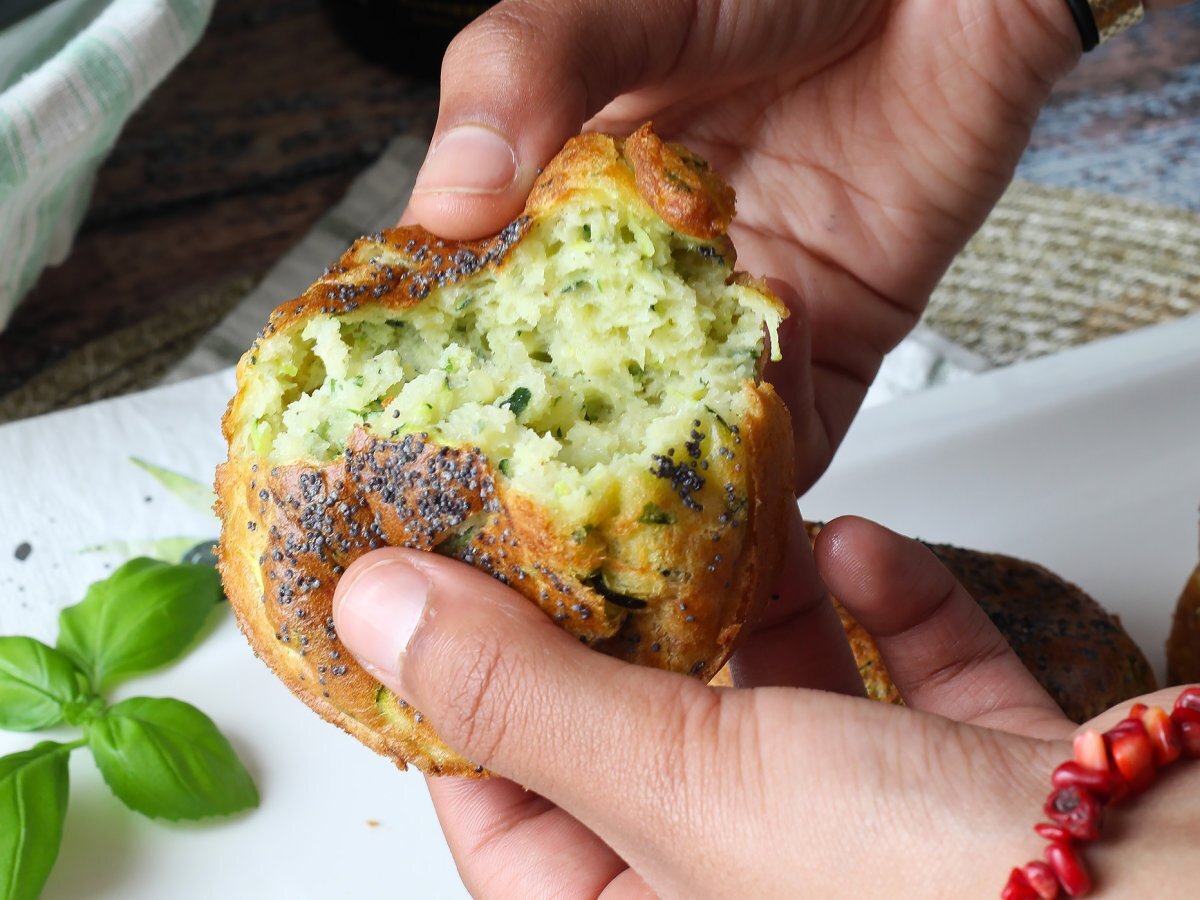 Courgette muffins i luftfryser: det lätta och fluffiga receptet - foto 2