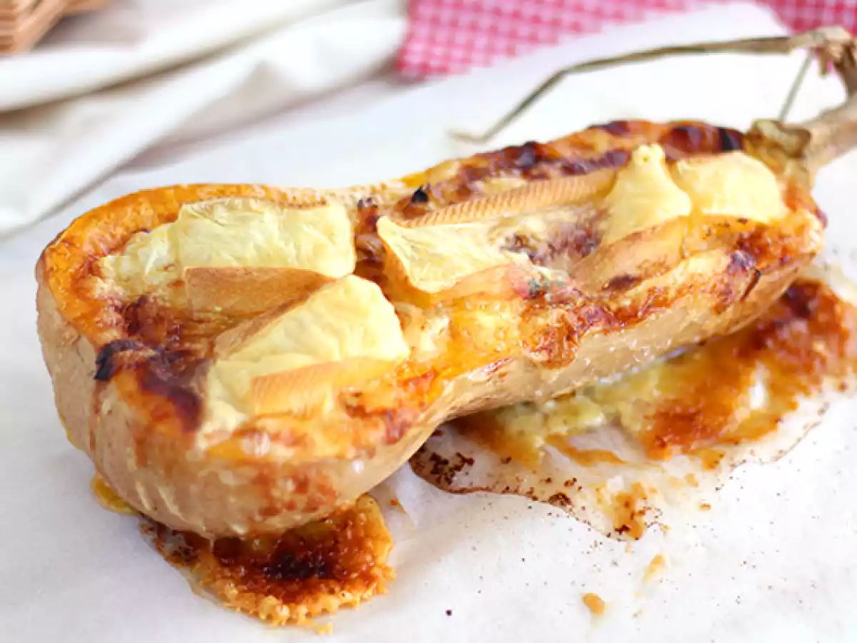 Courgiflette - Butternut squash i tartiflette-stil - foto 2