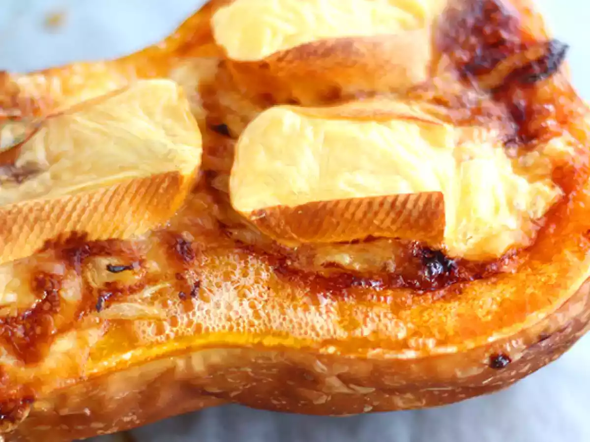 Courgiflette - Butternut squash i tartiflette-stil - foto 3