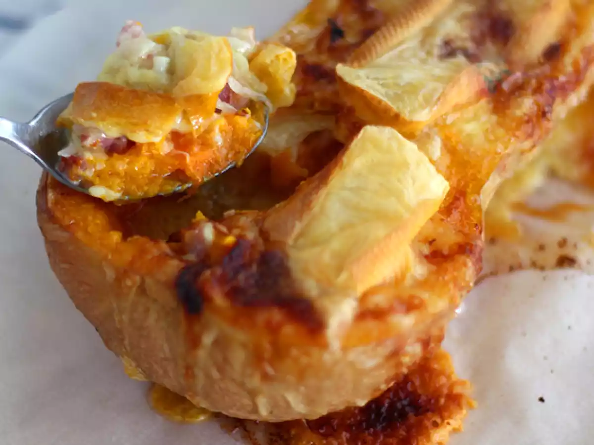 Courgiflette - Butternut squash i tartiflette-stil - foto 4